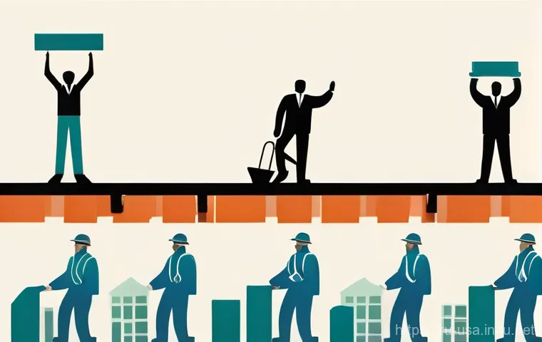 미국 노동조합 활동 - **Prompt:** "A dynamic and inclusive meeting of young union members (millennials and Gen Z) in a bri...